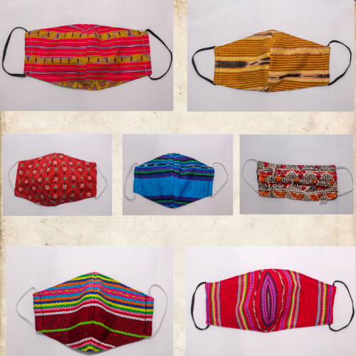 Hand-woven Face Mask Washable | Tais | Reusable | Options with filter gap